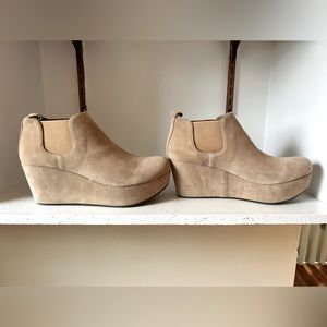 Chocolat Blu, Wilmer suede, Taupe, 7.5